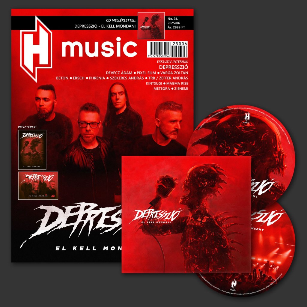 Depresszió: El kell mondani Limitált DIGI CD+DVD - H-Music Magazin