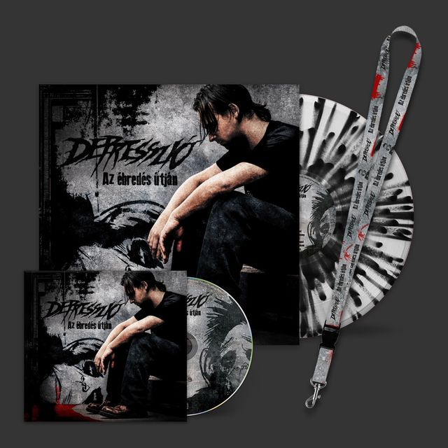 Depresszió: Az ébredés útján DIGI CD + CLEAR / BLACK SPLATTER LP Csomag